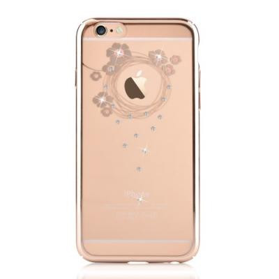 Devia Skal med Swarovski-Stenar till Apple iPhone 6(S) Plus - Garland Guld