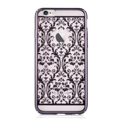 Devia Skal med Swarovski-Stenar till Apple iPhone 6(S) Plus - Pattern Svart