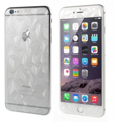 Trolsk Imprint Flower Wallet (iPhone 16) - Röd