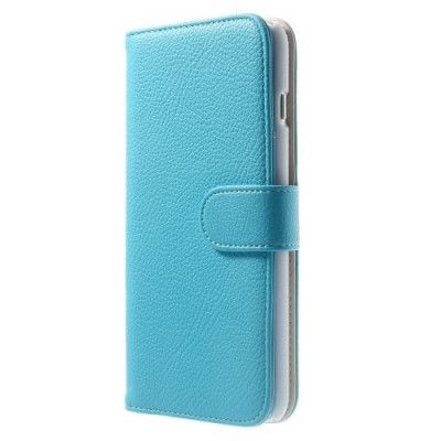 Embossed Plånboksfodral till Apple iPhone 6(S) Plus (Ljus Blå)