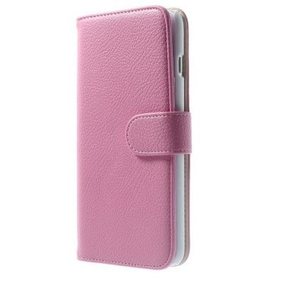 Embossed Plånboksfodral till Apple iPhone 6(S) Plus (Rosa)