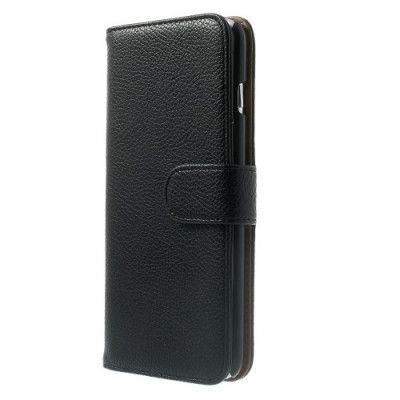 Embossed Plånboksfodral till Apple iPhone 6(S) Plus (Svart)