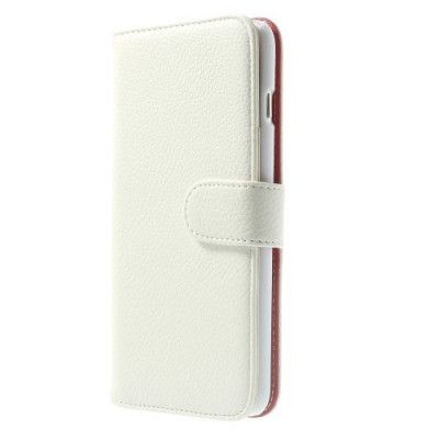 Embossed Plånboksfodral till Apple iPhone 6(S) Plus (Vit)