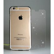 Evouni Crystal Case för Apple iPhone 6s Plus + Härdat Glas Skärmskydd