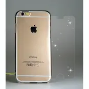 Evouni Crystal Case för Apple iPhone 6s Plus + Härdat Glas Skärmskydd