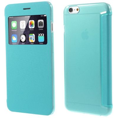 Exklusiv View Window FlipFodral till Apple iPhone 6(S) Plus - Blå