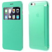 Exklusiv View Window FlipFodral till Apple iPhone 6(S) Plus - Turkos