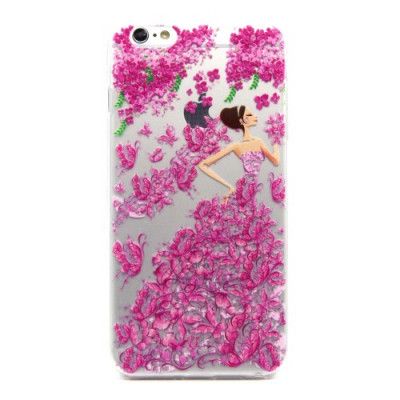 Flexicase Skal till Apple iPhone 6(S) Plus - FlowerQueen