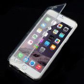 Flexiskal + Front Flap Case till Apple iPhone 6(S) Plus - Transparent