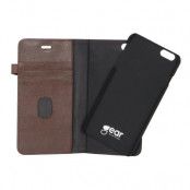 GEAR Buffalo äkta läder Plånboksfodral iPhone 6(S) Plus - Brun