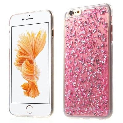 Glitter Sequins Skal till Apple iPhone 6(S) Plus - Magenta