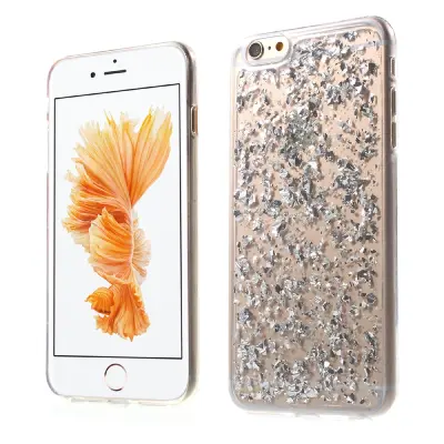 Glitter Sequins Skal till Apple iPhone 6(S) Plus - Silver