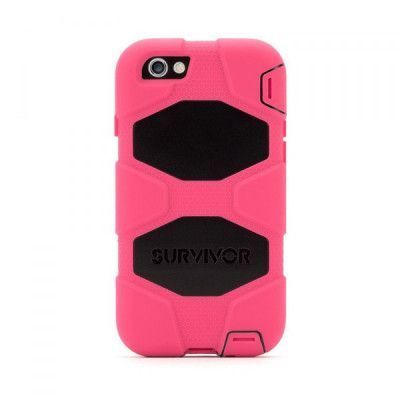 Griffin Survivor till Apple iPhone 6(S) Plus - Svart/Rosa