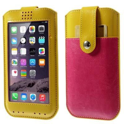 Interaktiv Pouch Med Plats För Kort (Gul)