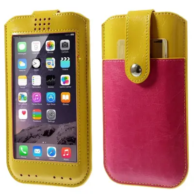 Interaktiv Pouch Med Plats För Kort (Gul)