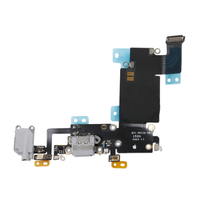 iPhone 6S Plus Laddkontakt och Hörlursuttag - Mörkgrå