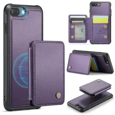 JEEHOOD J05 Fodral för iPhone 6 Plus / 7 Plus / 8 Plus Lila