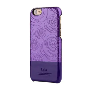 Kajsa 3D Rose Flower Skal till Apple iPhone 6(S) Plus / 6S Plus - Lila