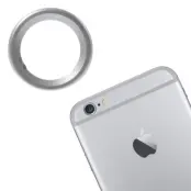 Kameralinsskydd i Härdat Glas till iPhone 6 Plus - Silver
