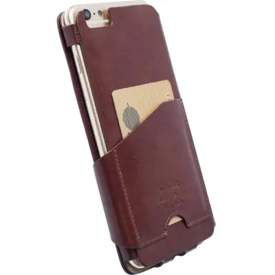 Krusell Kalmar FlipWallet Apple iPhone 6(S) Plus - Brun