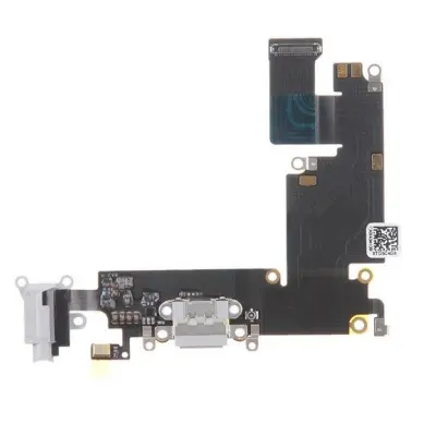 Lightningport med hörlursingång och mic (iPhone 6 Plus) - Grå