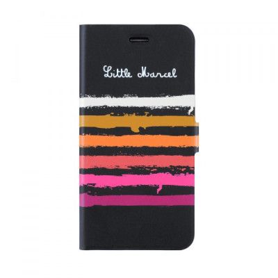Little Marcel Folio till Apple iPhone 6(S) Plus - Paint Multi