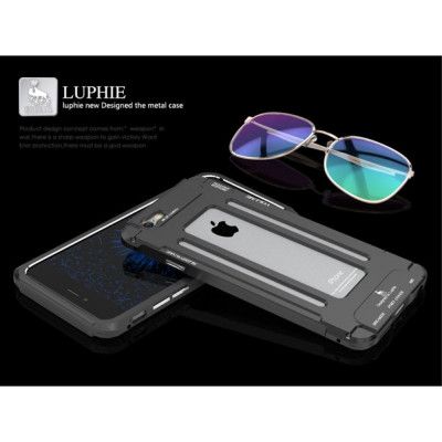 Luphie - Armor Aluminum (iPhone 6/6S) - Svart
