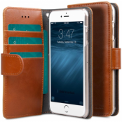 Melkco Wallet Case (iPhone 6(S) Plus) - Brun