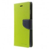 Mercury Fancy Diary Plånboksfodral till Apple iPhone 6(S) Plus - Grön