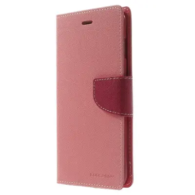 Mercury Fancy Diary Plånboksfodral till Apple iPhone 6(S) Plus - Rosa