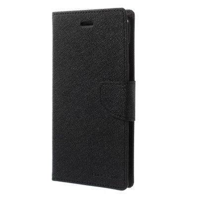 Mercury Fancy Diary Plånboksfodral till Apple iPhone 6(S) Plus - Svart