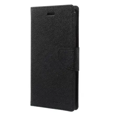 Mercury Fancy Diary Plånboksfodral till Apple iPhone 6(S) Plus - Svart