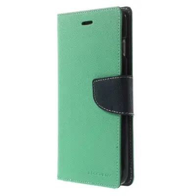 Mercury Fancy Diary Plånboksfodral till Apple iPhone 6(S) Plus - Turkos