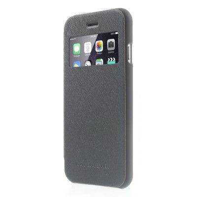 Mercury Wow Bumper Plånboksfodral till Apple iPhone 6(S) Plus - Grå