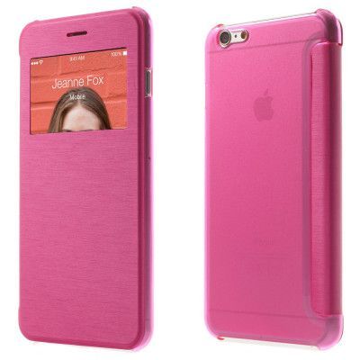 Mobilfodral med fönster till Apple iPhone 6(S) Plus - Magenta