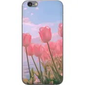 Mobilskal till Apple iPhone 6s Plus med Rosa Tulpaner