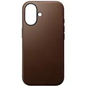 Nomad Modern Leather Case (iPhone 16) - Brun