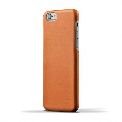Mujjo Skal med äkta läder för Apple iPhone 6(S) Plus - Brun