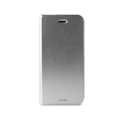 Puro Apple iPhone 6(S) Plus Eco-Leather Cover - Silver