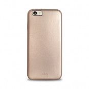 Puro Apple iPhone 6(S) Plus Vegan Eco-leather Cover - Guld