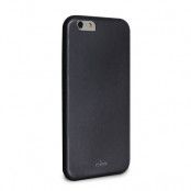 Puro Apple iPhone 6(S) Plus Vegan Eco-leather Cover - Mörkblå