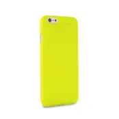 Puro Cover Apple iPhone 6(S) Plus Ultra-Slim 0.3 (Gul) + Skärmskydd