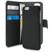 Puro Plånboksfodral till iPhone 6(S) Plus - Svart