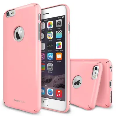 Ringke Logo-Cut Slim Dual Coated Skal till Apple iPhone 6(S) Plus - Rosa