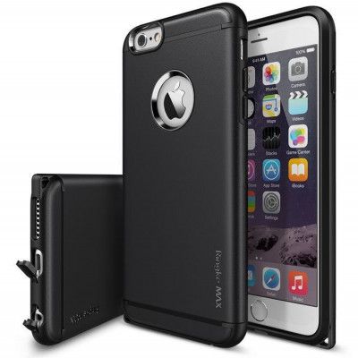 Ringke MAX Double Layer Armor Tough Skal till Apple iPhone 6(S) Plus - Svart