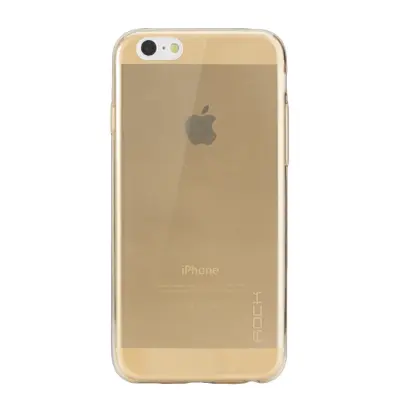 ROCK 0,6mm Ultrathin FlexiCase skal till Apple iPhone 6(S) Plus (Gold)