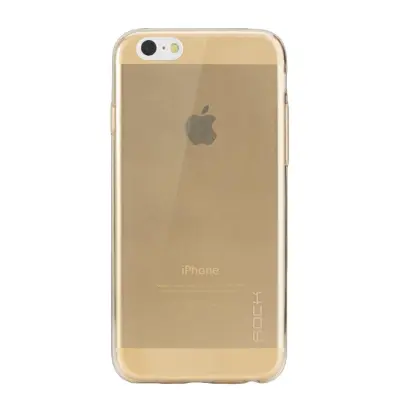 ROCK 0.6mm Ultrathin FlexiCase skal till Apple iPhone 6(S) Plus (Gold)