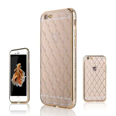 ShenGo Rhinestone Case (iPhone 6(S) Plus) - Guld