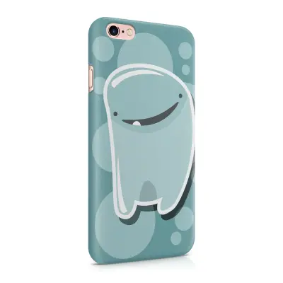 Skal till Apple iPhone 6(S) Plus - Bubbelmonster - Blå