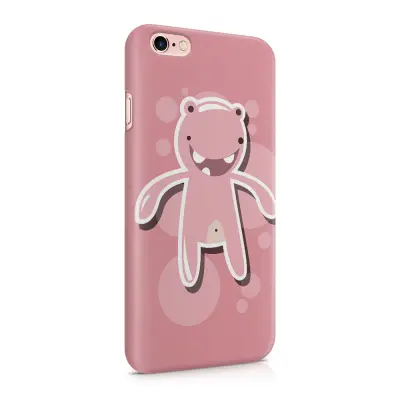 Skal till Apple iPhone 6(S) Plus - Bubbelmonster - Rosa